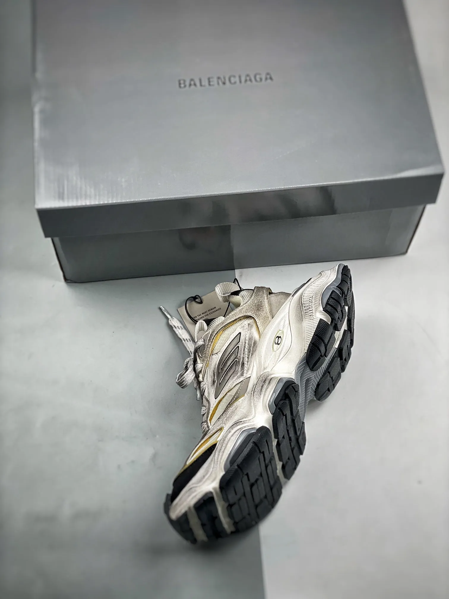 BAL Cargo Black and Grey Sneakers-208