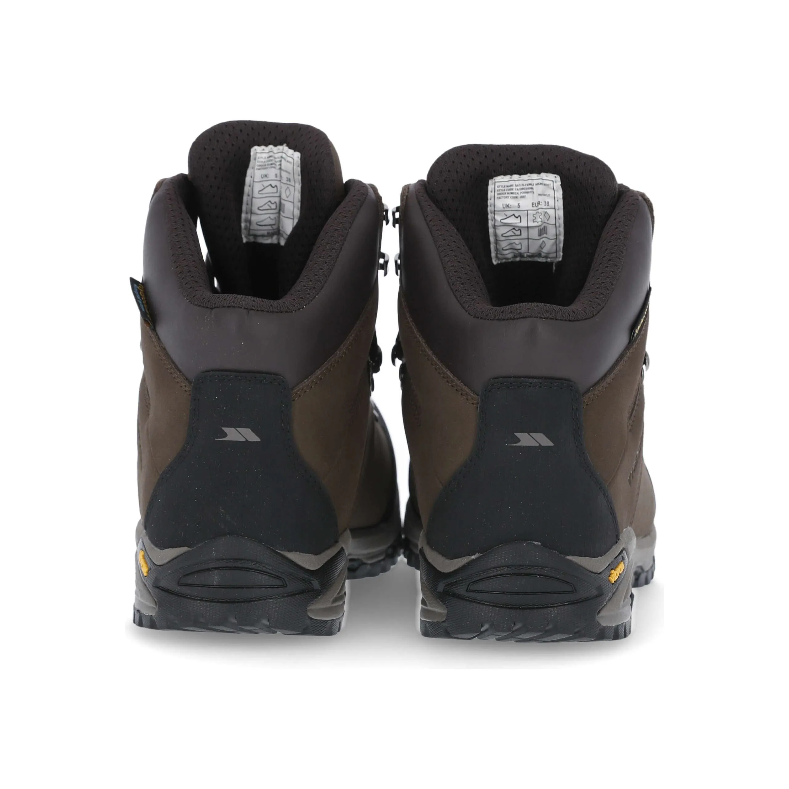 Baylin Womens Waterproof Hiking Boot in Brown