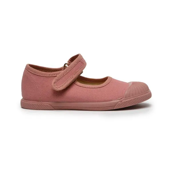Canvas Captoe Mary Jane Sneakers in Rosewood by childrenchic