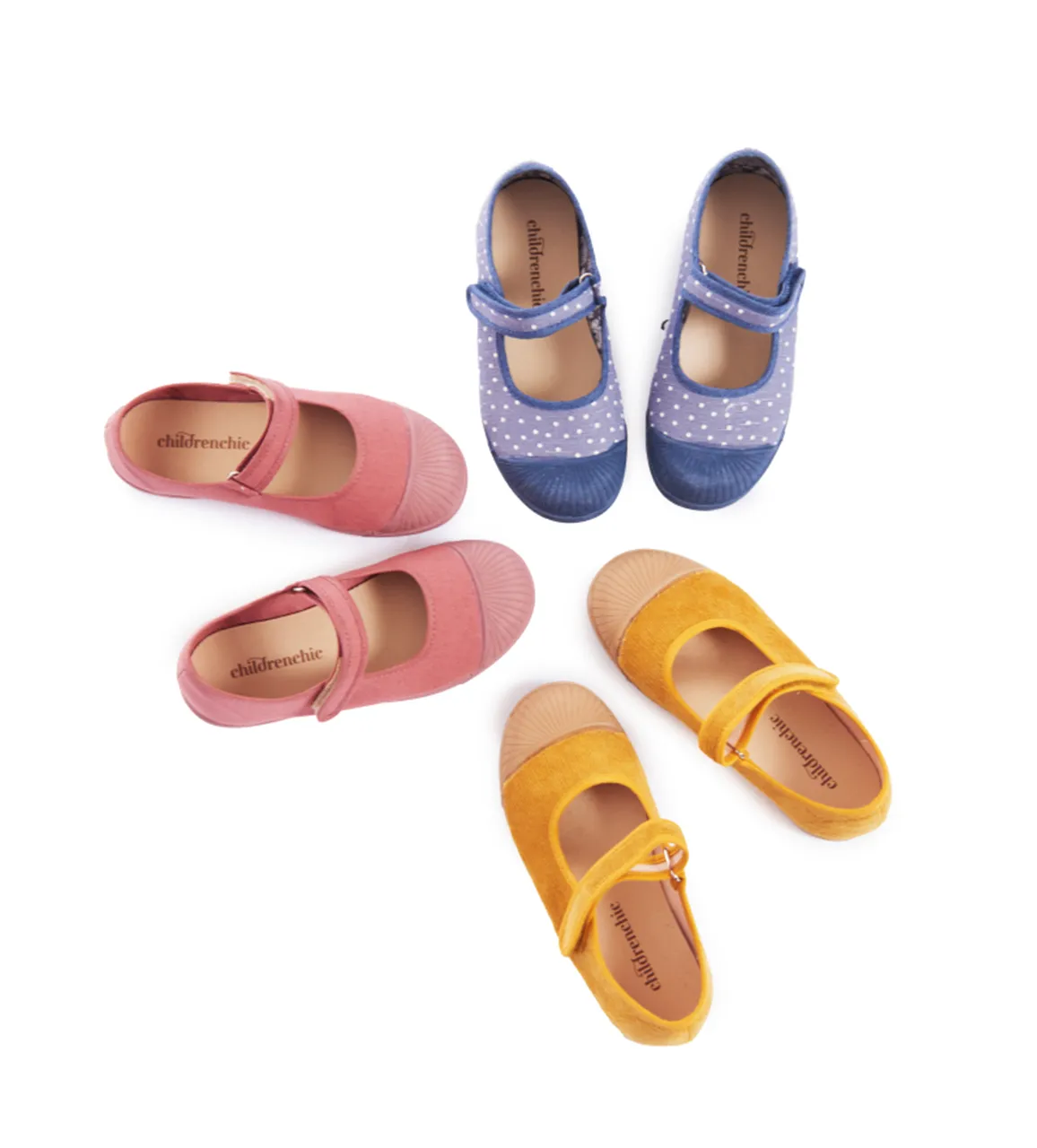 Canvas Captoe Mary Jane Sneakers in Rosewood by childrenchic