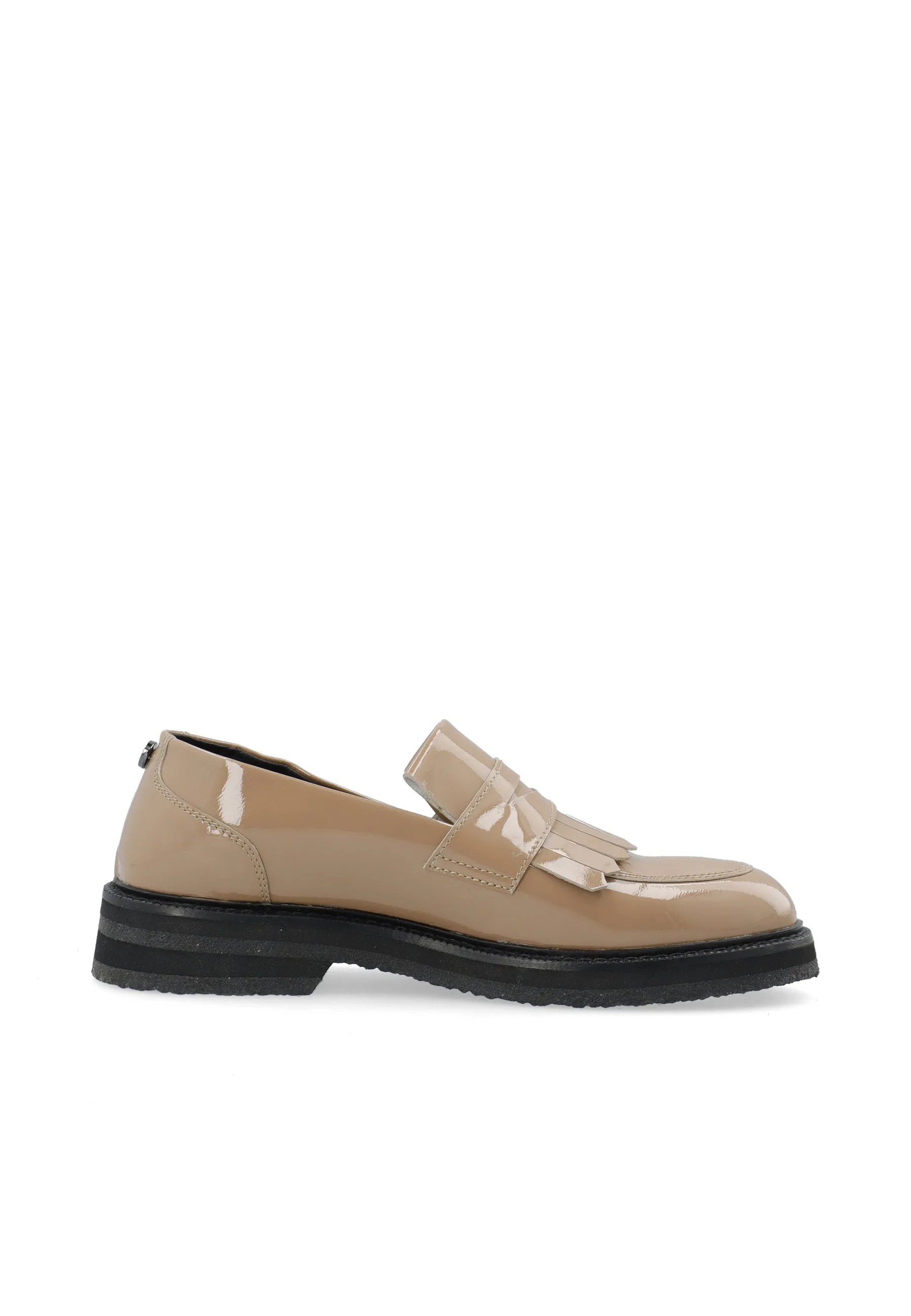 CASBETTY Loafer W. Fringes Patent Leather