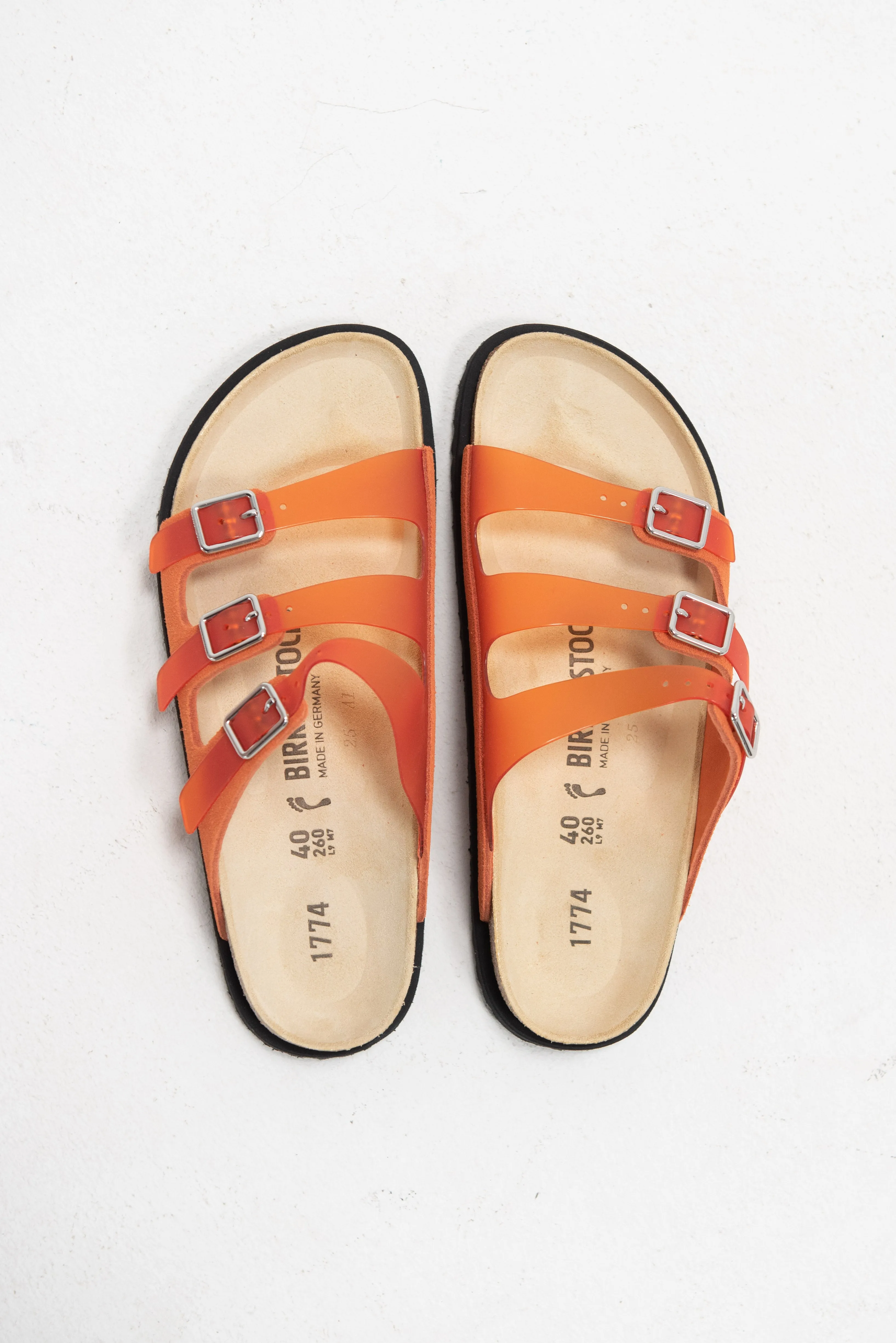 Florida Milky PVC, Vibrant Orange