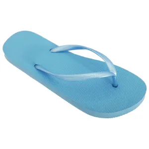 FLOSO Womens/Ladies Textured Toe Post Flip Flops