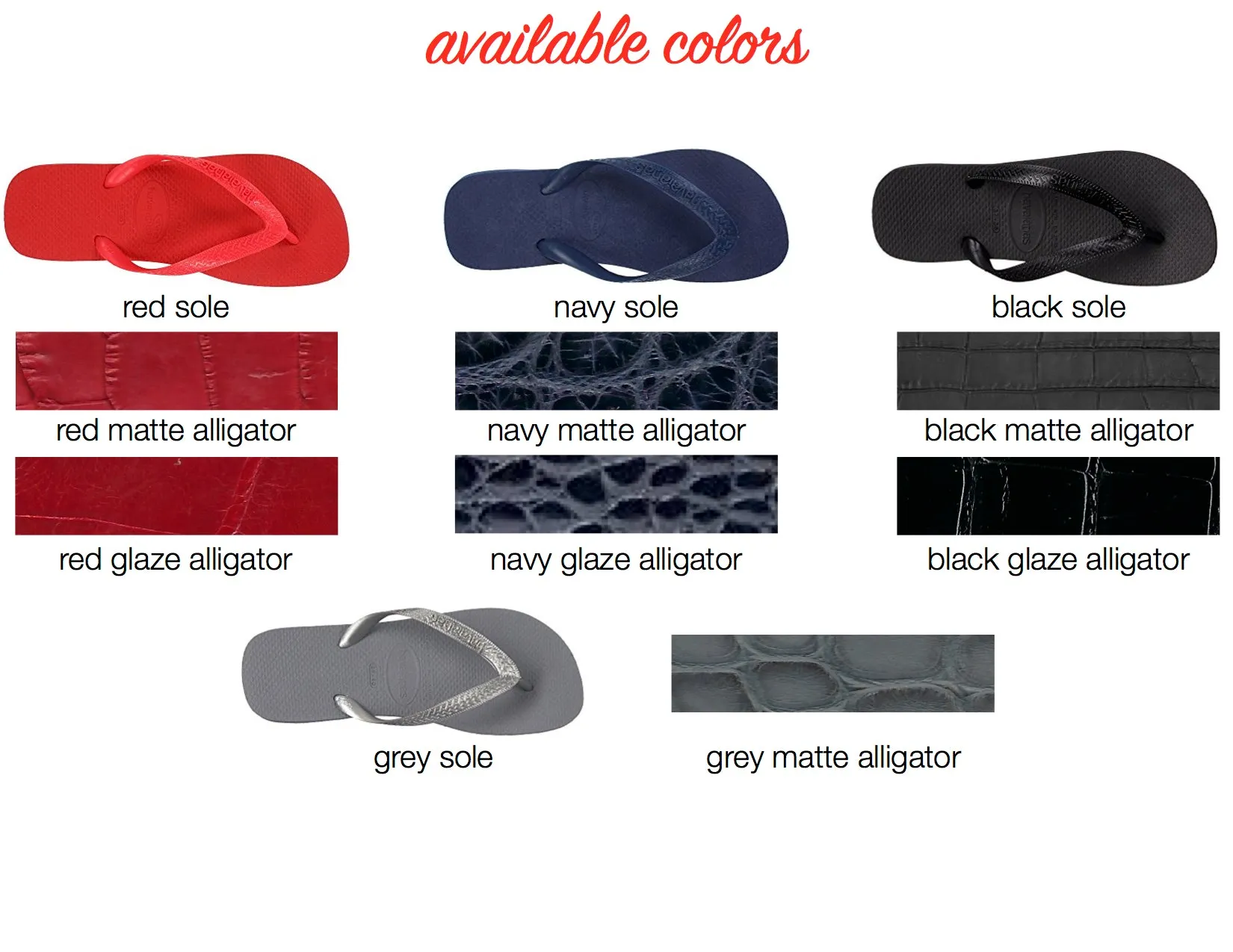 HAVAIANAS - CONTRACT TANNING