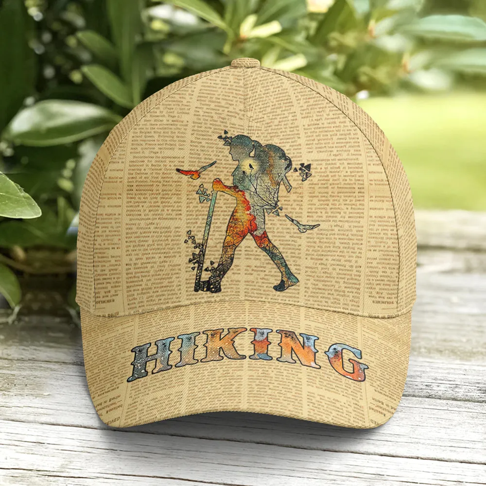 Hiking Vintage Pattern Baseball Cap Coolspod