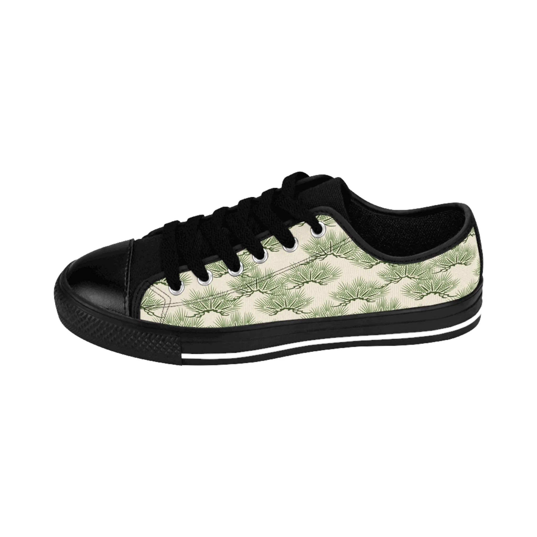 Japanese Pine Leaf Women's Sneakers