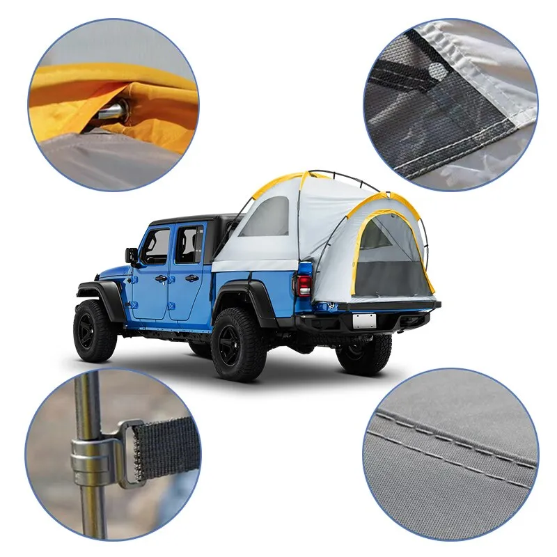 Jeep Gladiator Bed Tent Full-Size 5-5.5'L Waterproof