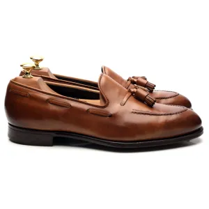 Ltd. Edition 'Cavendish 2' Brown Leather Tassel Loafers UK 8.5 E