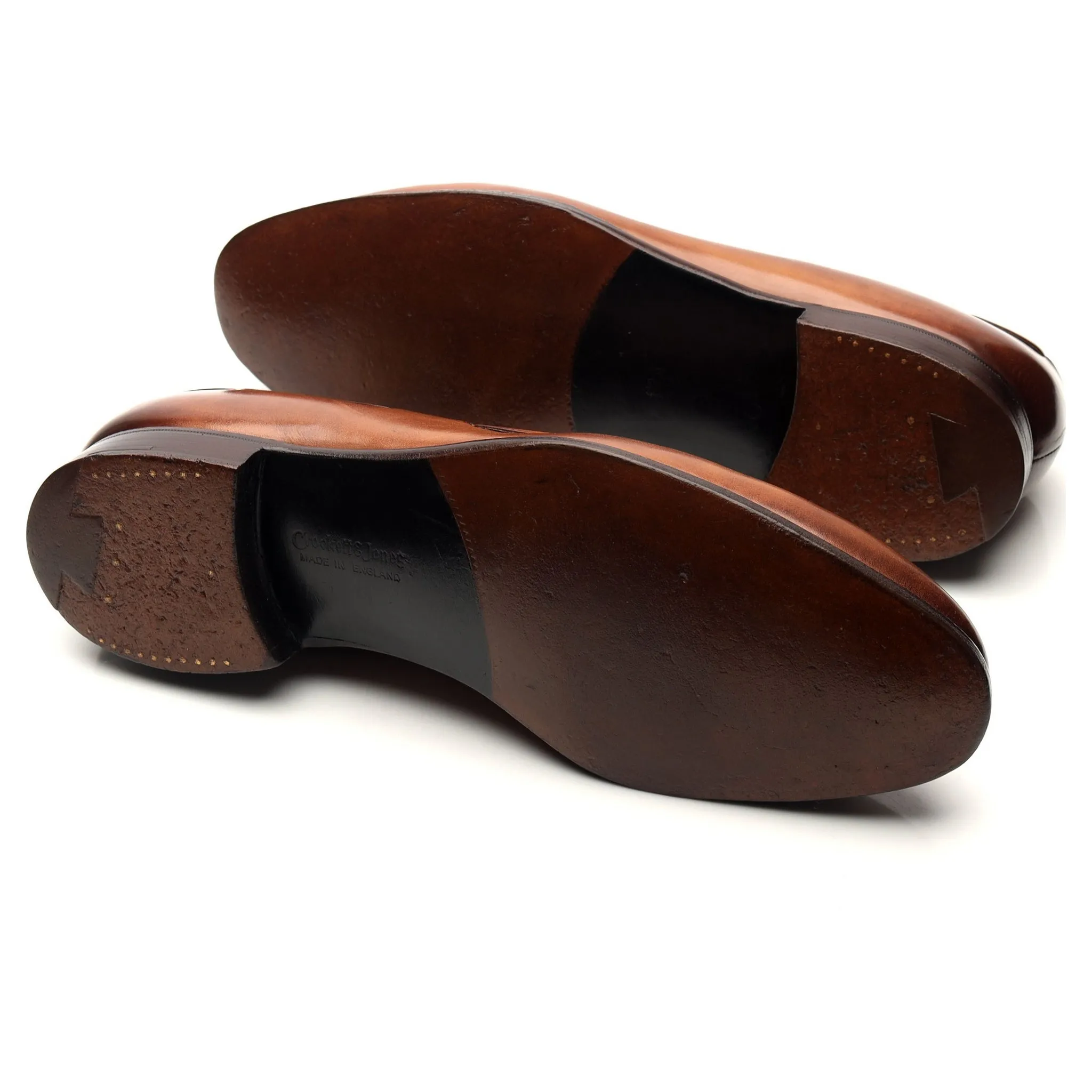 Ltd. Edition 'Cavendish 2' Brown Leather Tassel Loafers UK 8.5 E