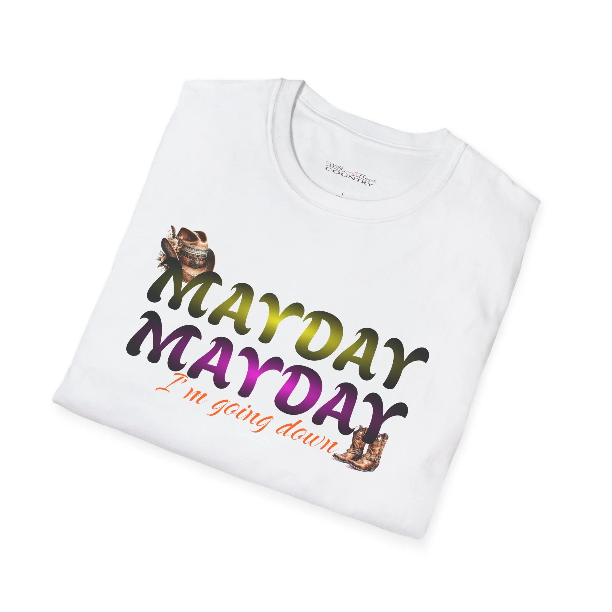 Mayday Mayday T Shirt, Country Shirt, Tour Shirt, Festival Tee, Western T-shirt, Music Shirt, Concert T-Shirt