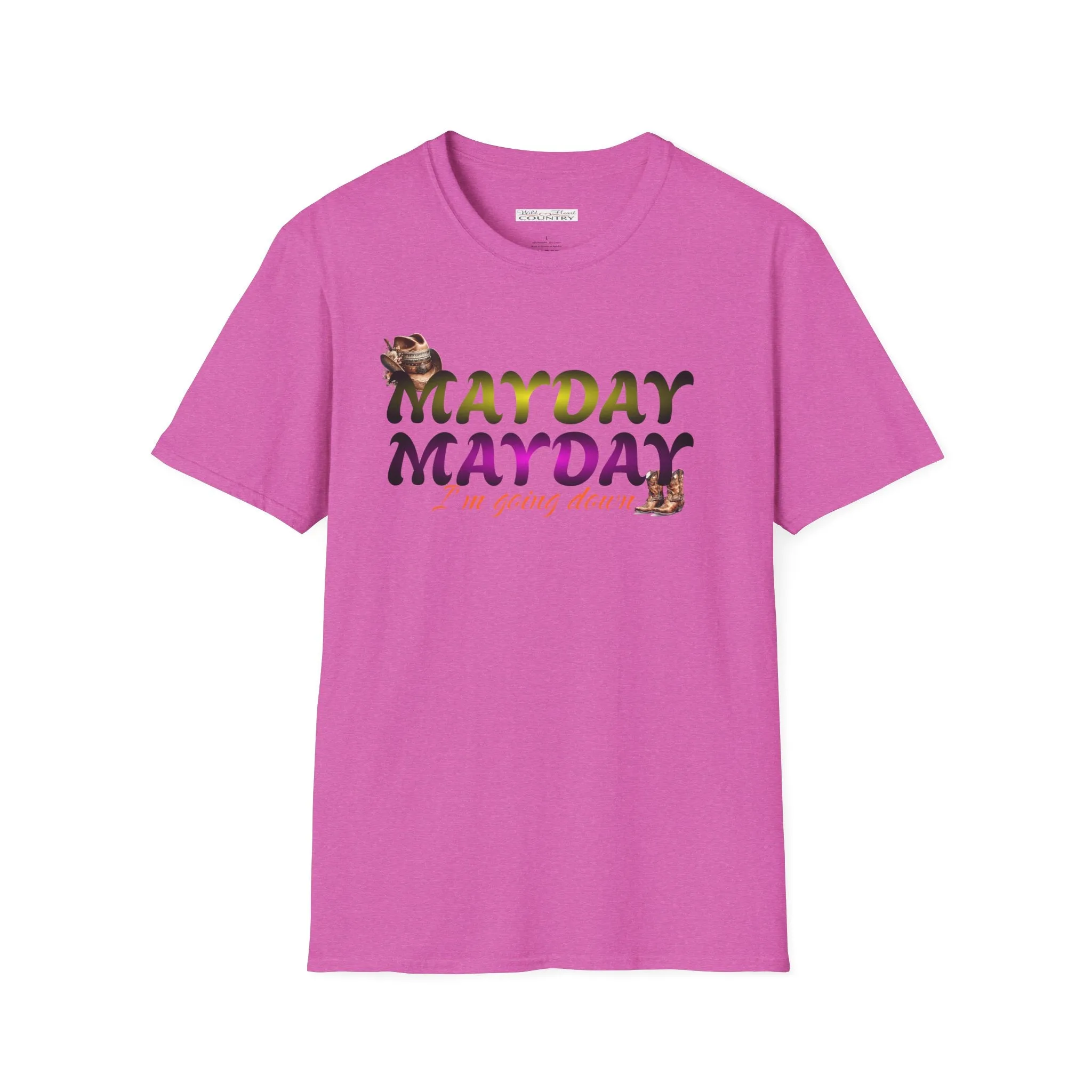 Mayday Mayday T Shirt, Country Shirt, Tour Shirt, Festival Tee, Western T-shirt, Music Shirt, Concert T-Shirt