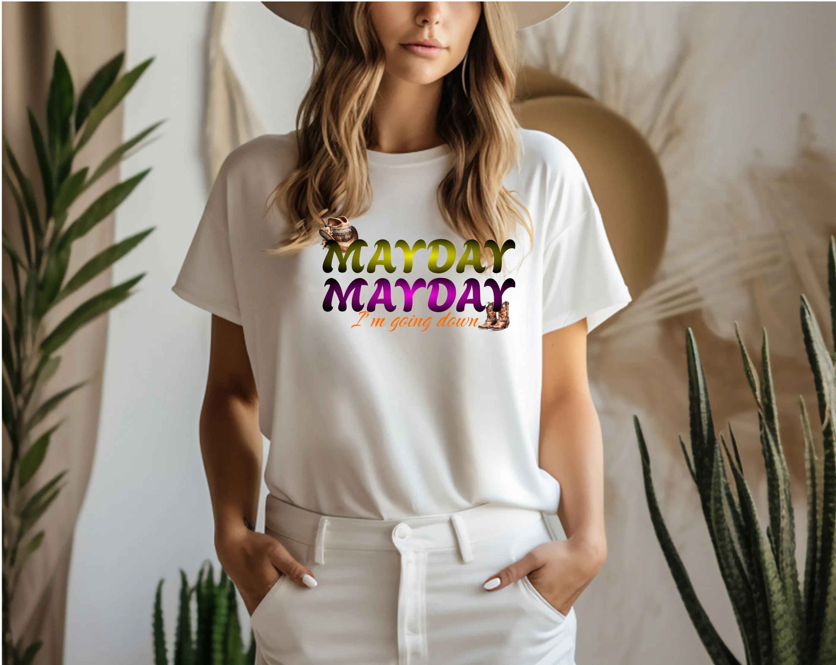 Mayday Mayday T Shirt, Country Shirt, Tour Shirt, Festival Tee, Western T-shirt, Music Shirt, Concert T-Shirt