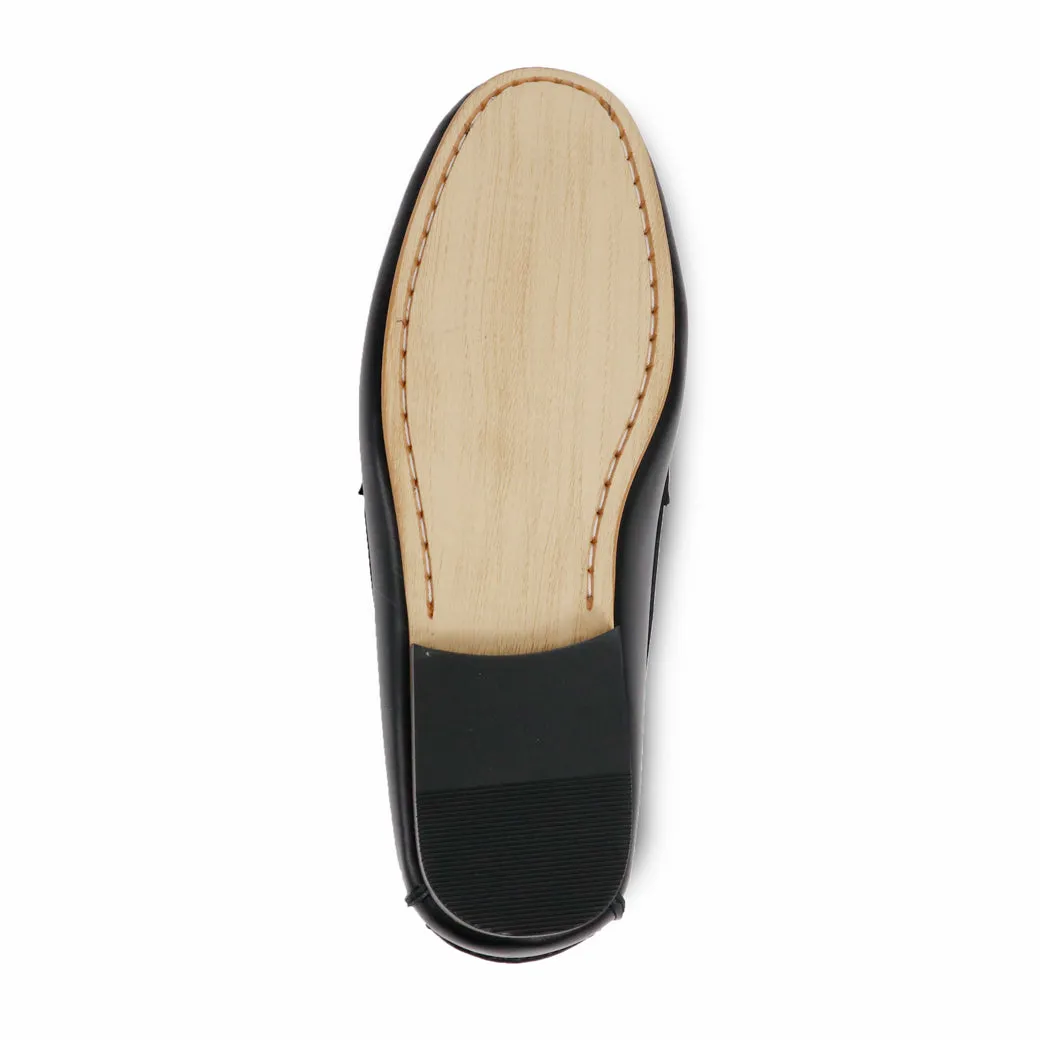 Penny Leather Loafer Onyx Black