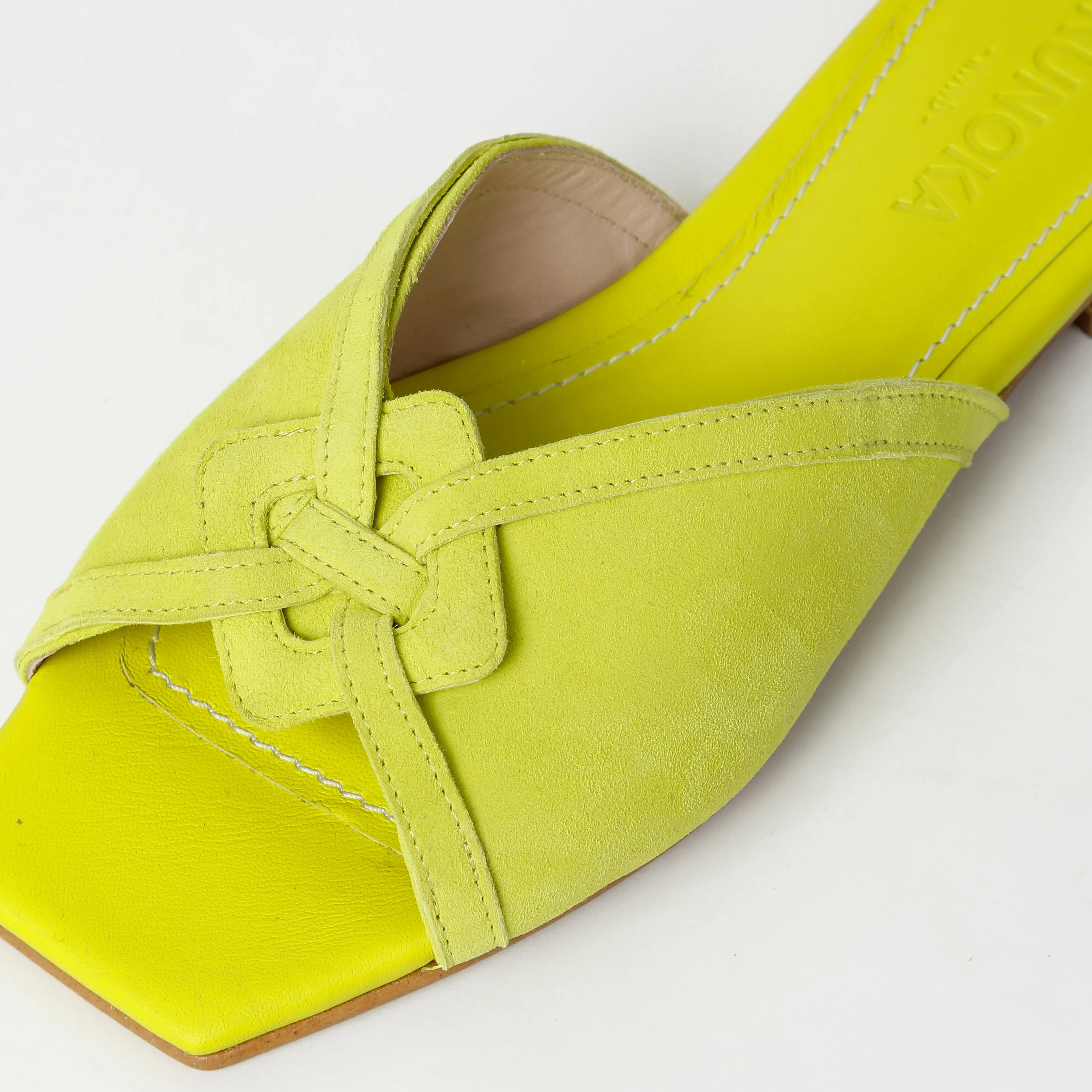 SANDRINE flat sandal - Buttercup