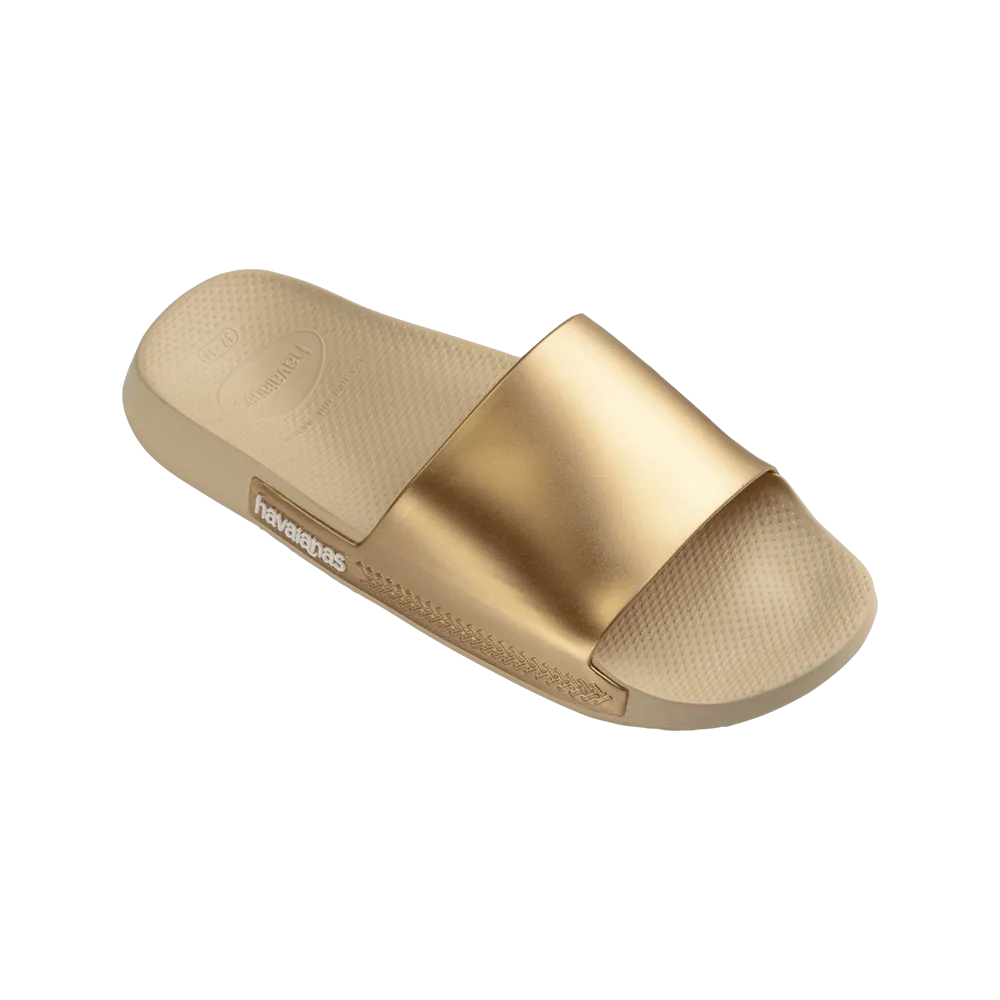 Slide Classic Metallic Flip Flops