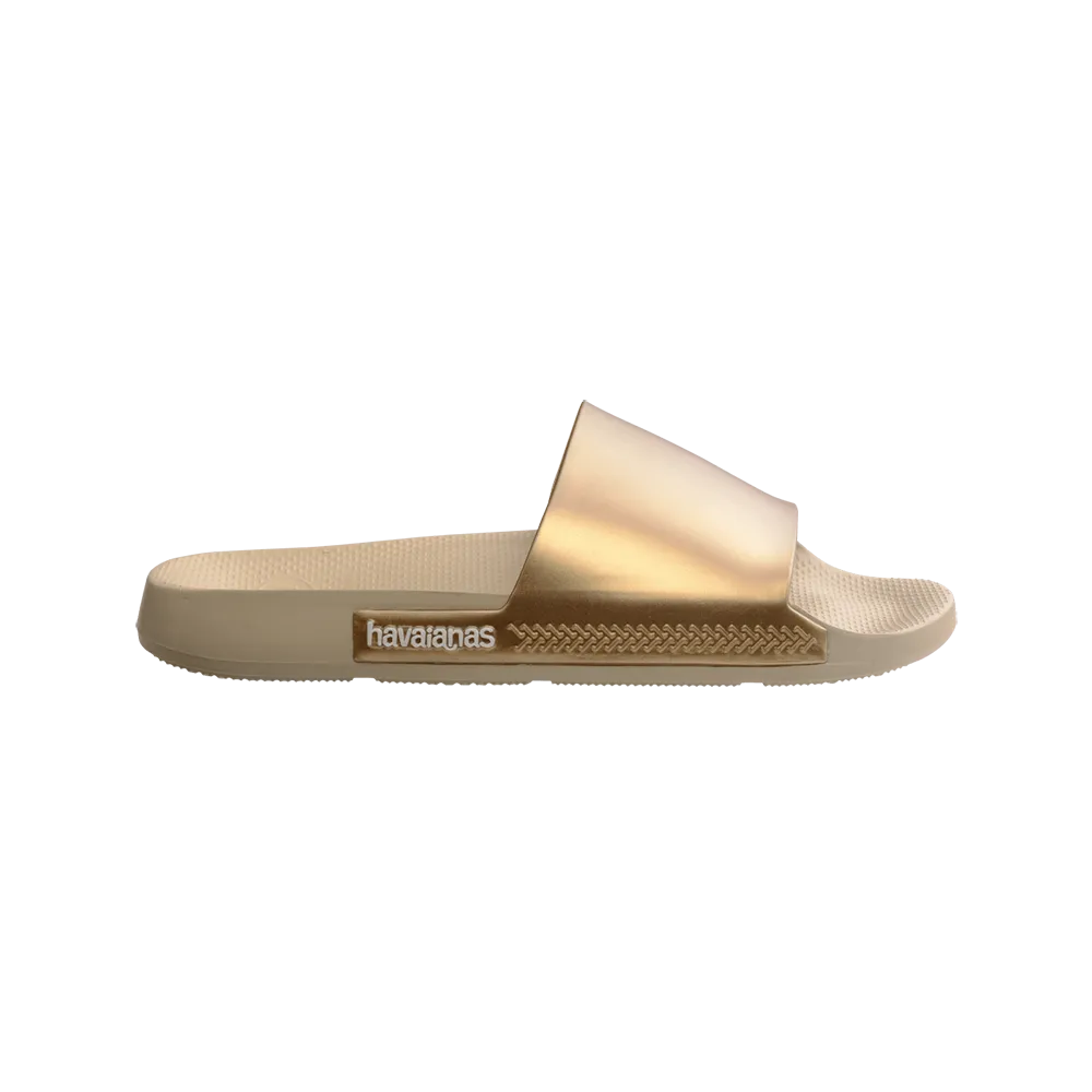 Slide Classic Metallic Flip Flops