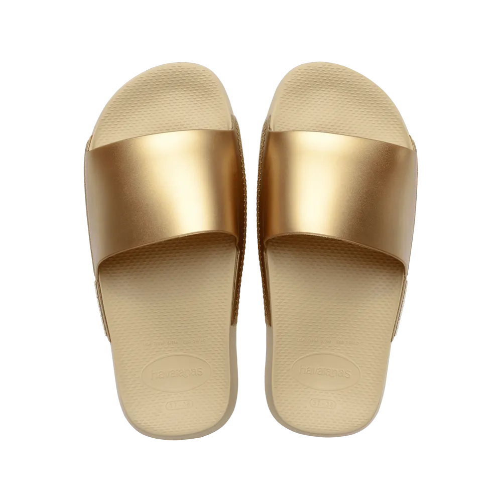 Slide Classic Metallic Flip Flops
