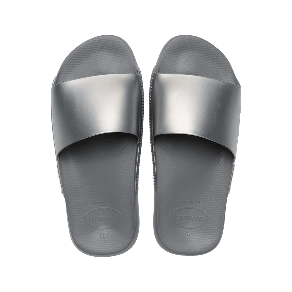 Slide Classic Metallic Flip Flops