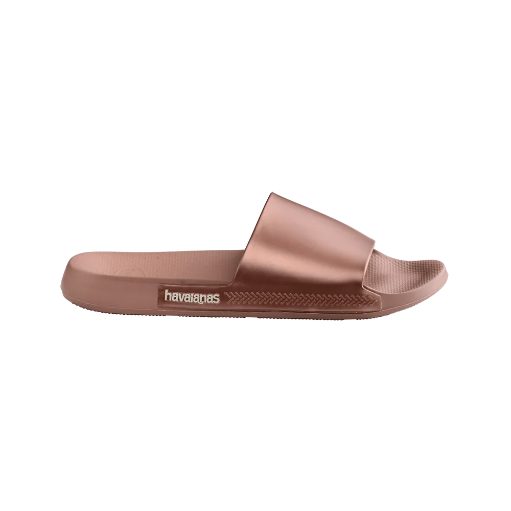 Slide Classic Metallic Flip Flops