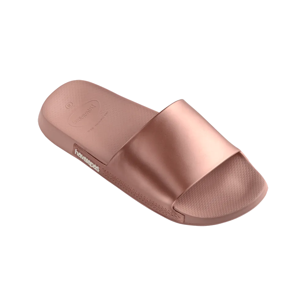 Slide Classic Metallic Flip Flops