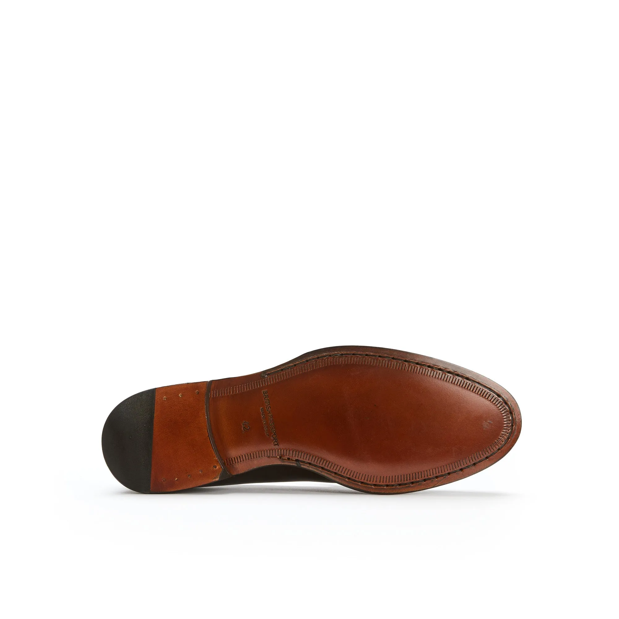 Tassel loafer dark brown