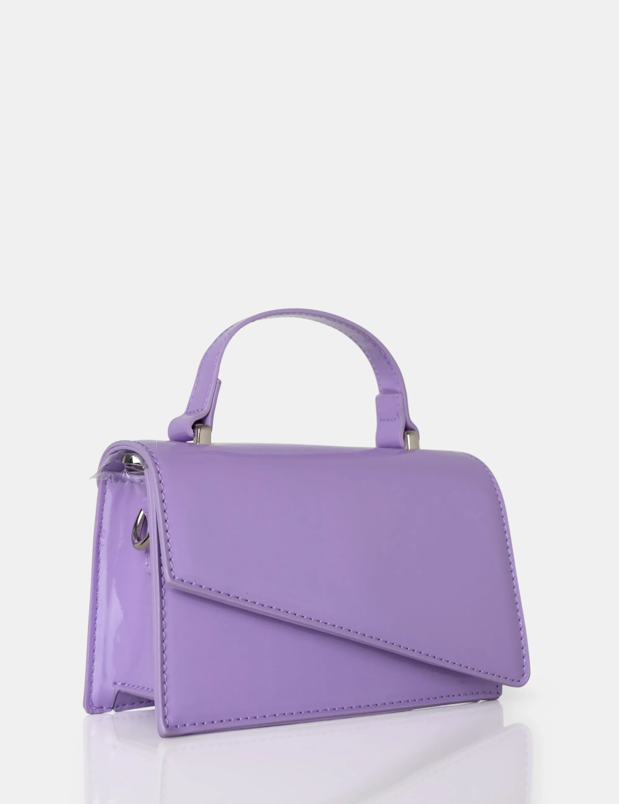 The Penny Lilac Patent Mini Bag