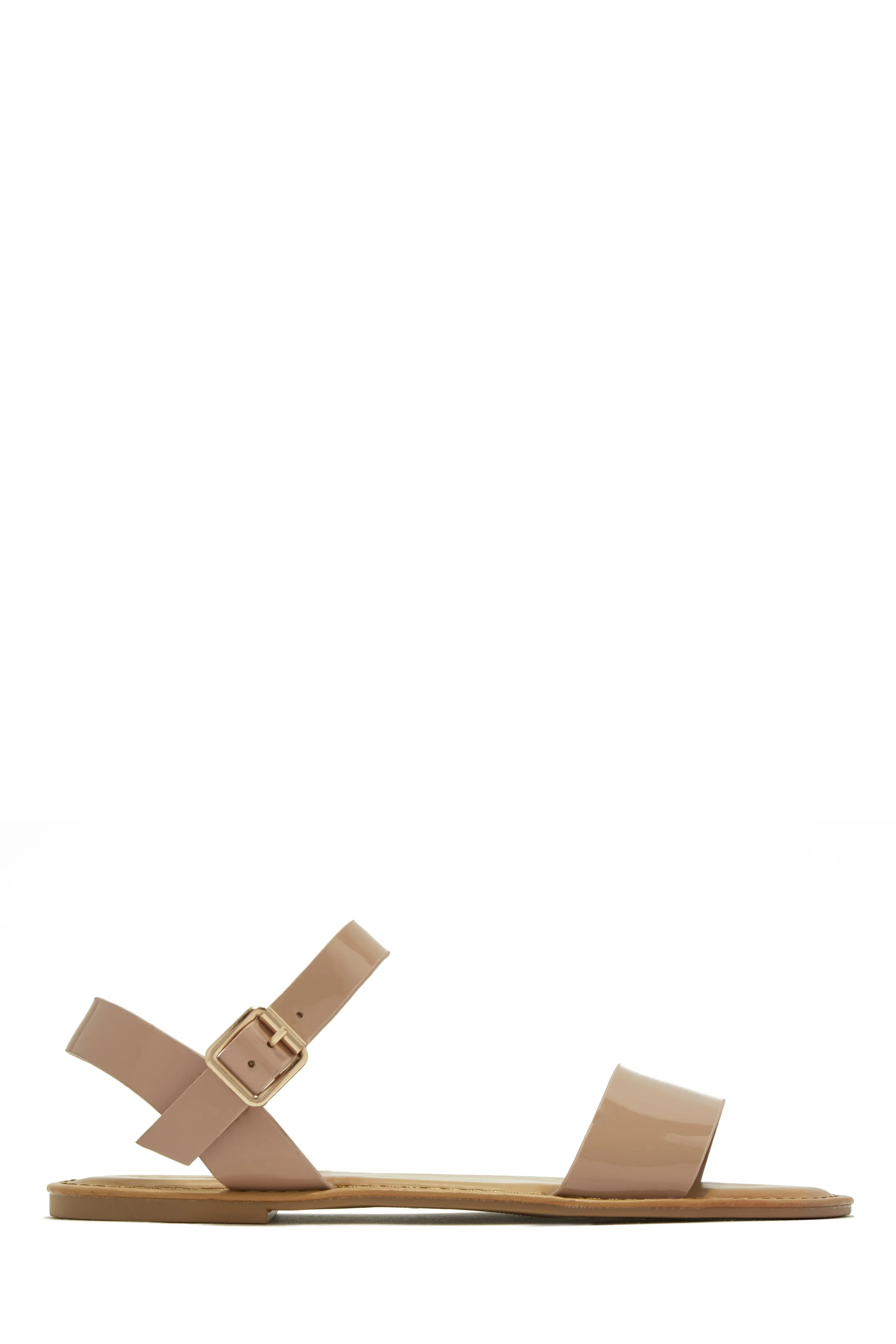 Tulum Style Flat Sandals - Nude